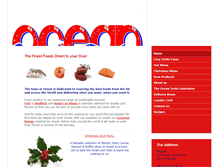Tablet Screenshot of oceanfoods.co.uk